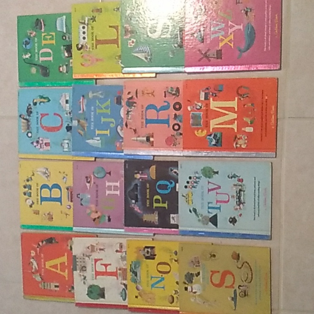 Vintage My First Golden Learing Libbary Hardcover Books 1965
